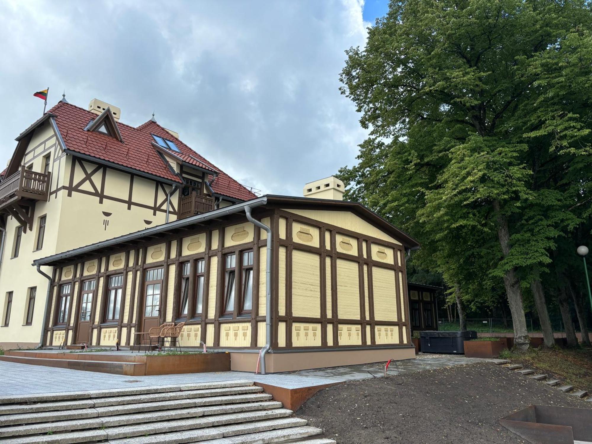 Smiltynes Kurhauzas Sandkrug Kurhaus Klaipėda Esterno foto